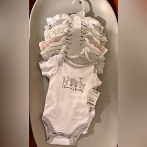 Baby Animal Print Onesie Set